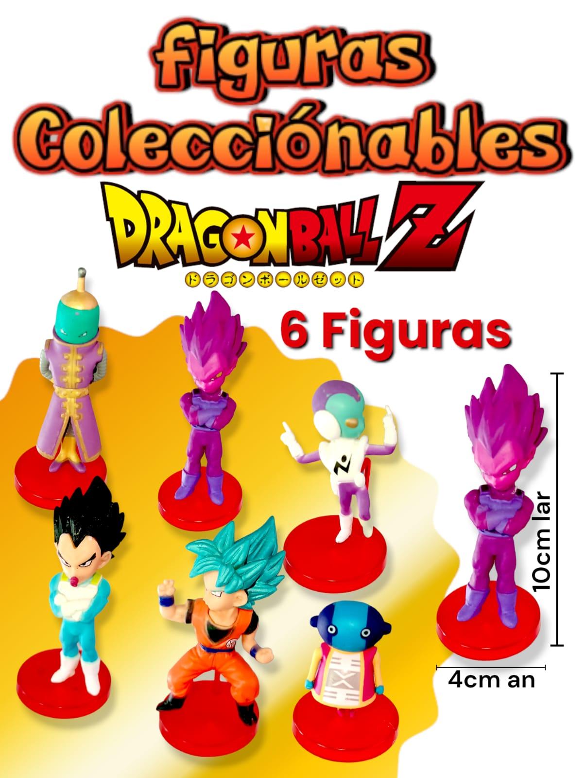 Figuras Coleccionables DRAGON BALL Z  6 Figuras Para Coleccionar